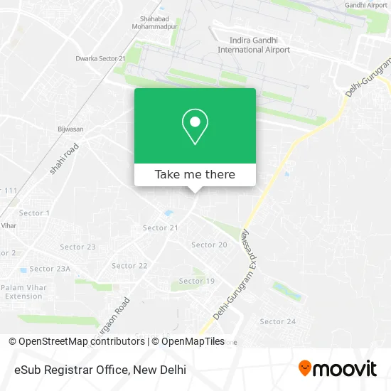 eSub Registrar Office map