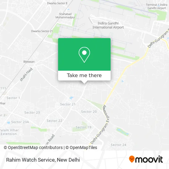 Rahim Watch Service map