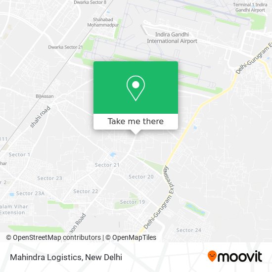 Mahindra Logistics map