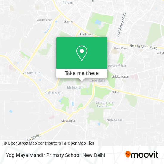 Yog Maya Mandir Primary School map