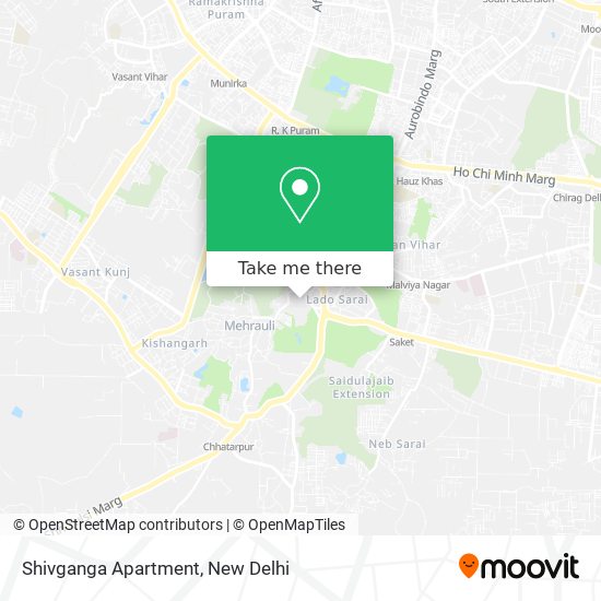 Shivganga Apartment map