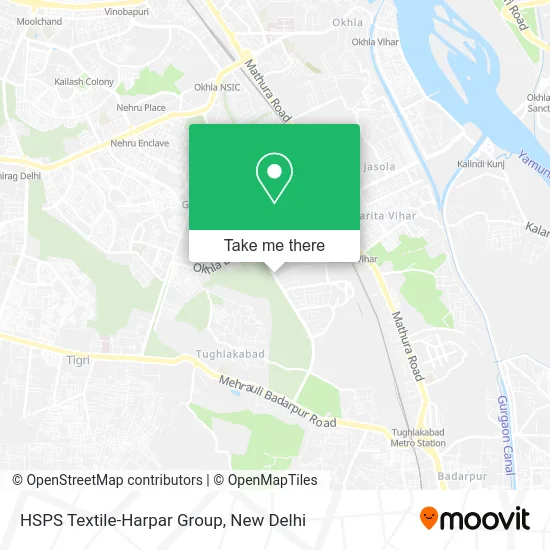 HSPS Textile-Harpar Group map