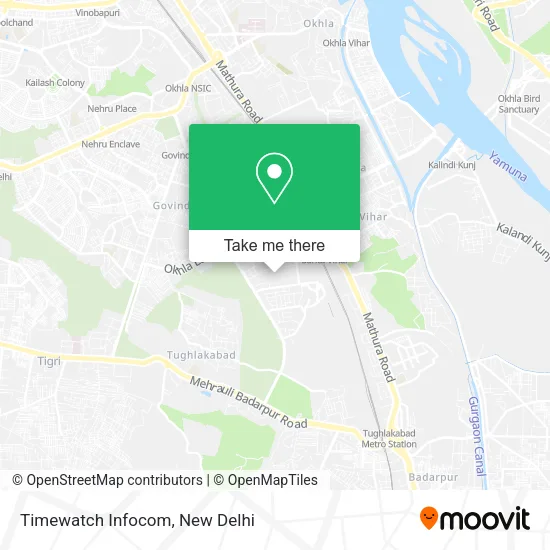 Timewatch Infocom map