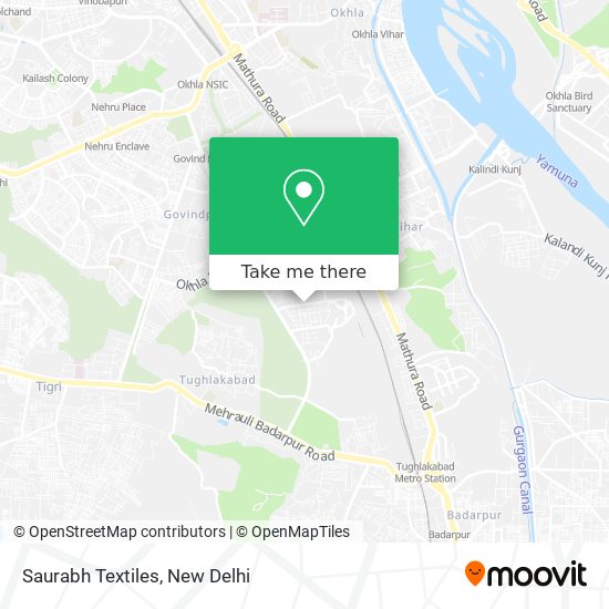 Saurabh Textiles map