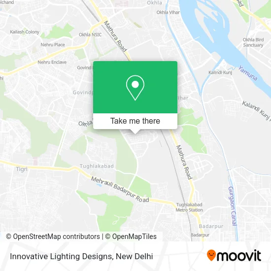 Innovative Lighting Designs map