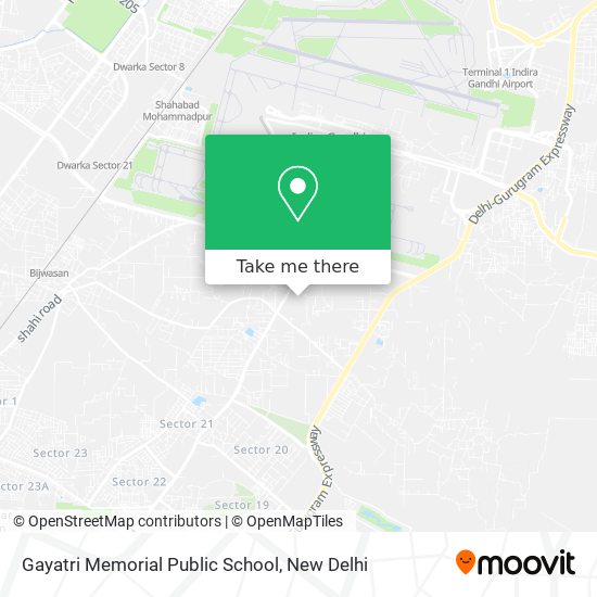 Gayatri Memorial Public School map