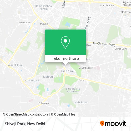 Shivaji Park map