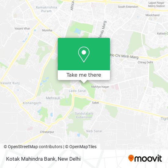 Kotak Mahindra Bank map