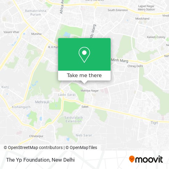 The Yp Foundation map