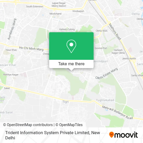 Trident Information System Private Limited map
