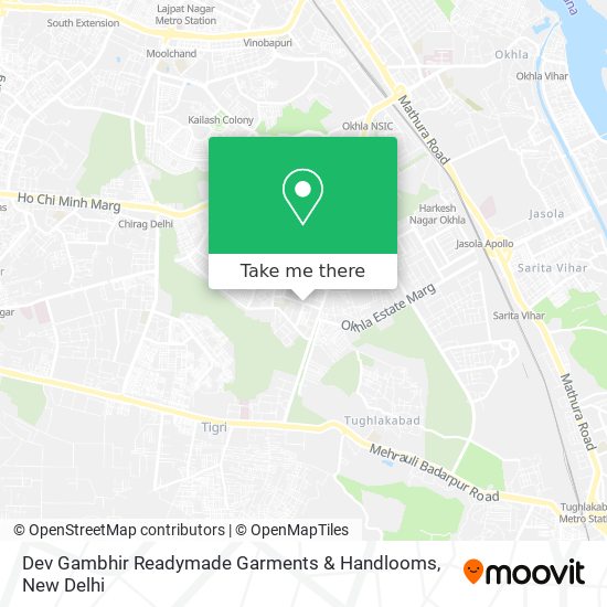 Dev Gambhir Readymade Garments & Handlooms map
