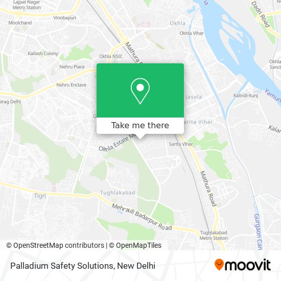 Palladium Safety Solutions map