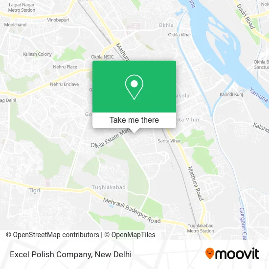 Excel Polish Company map