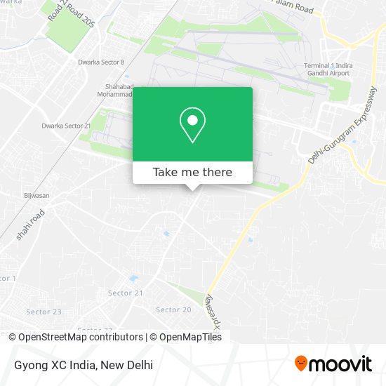 Gyong XC India map