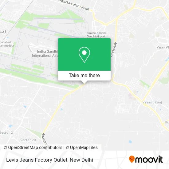 Levis Jeans Factory Outlet map