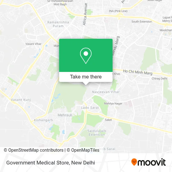 Government Medical Store map