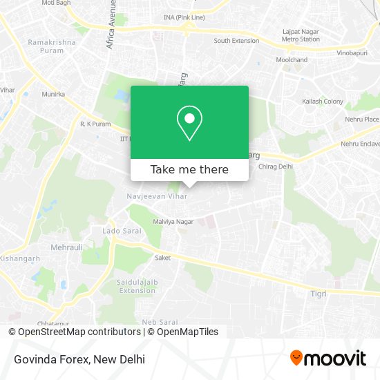 Govinda Forex map