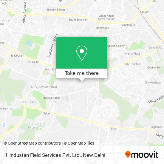 Hindustan Field Services Pvt. Ltd. map