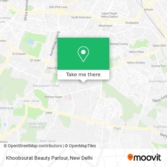 Khoobsurat Beauty Parlour map