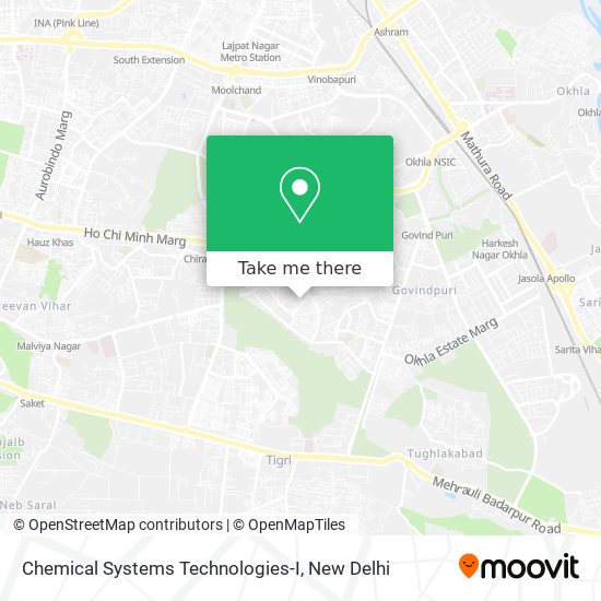 Chemical Systems Technologies-I map