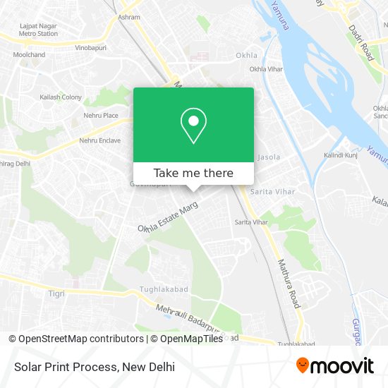 Solar Print Process map