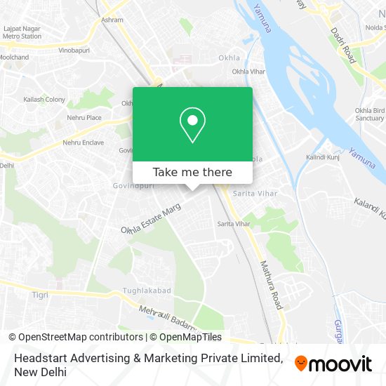 Headstart Advertising & Marketing Private Limited map