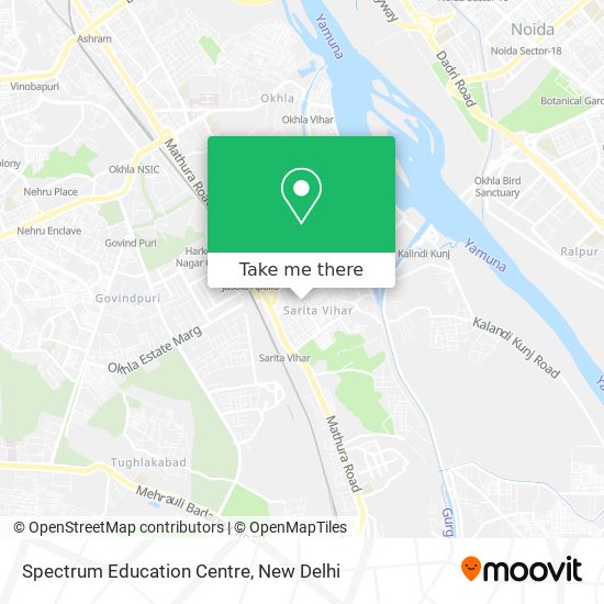 Spectrum Education Centre map