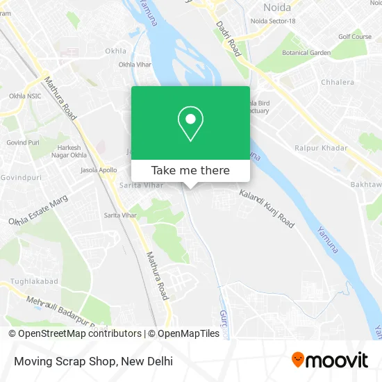 Moving Scrap Shop map