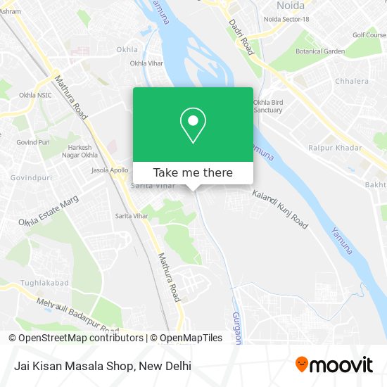 Jai Kisan Masala Shop map