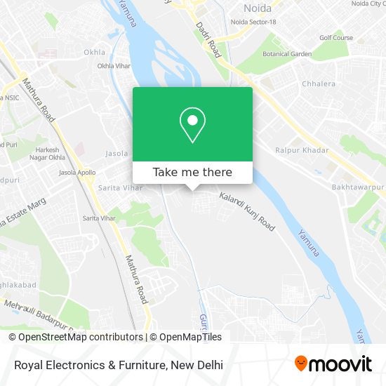 Royal Electronics & Furniture map
