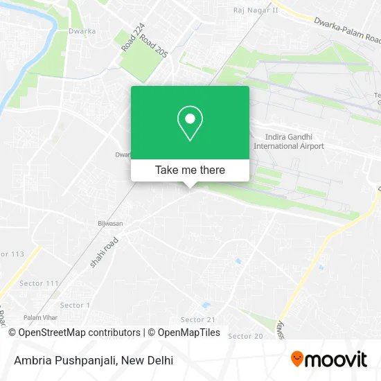 Ambria Pushpanjali map