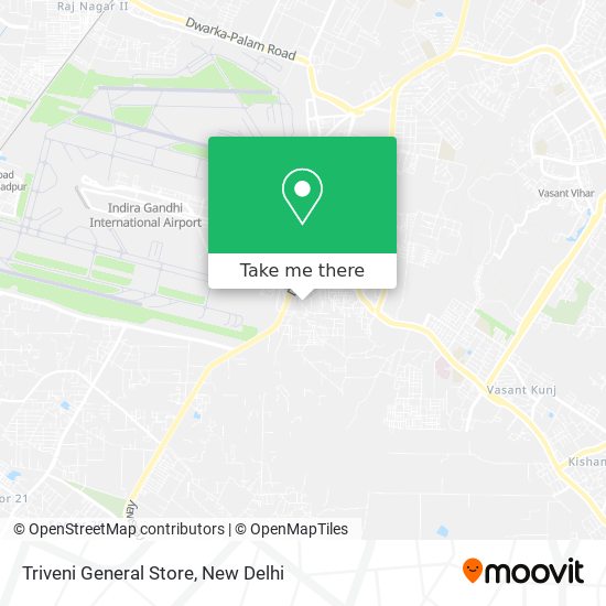 Triveni General Store map