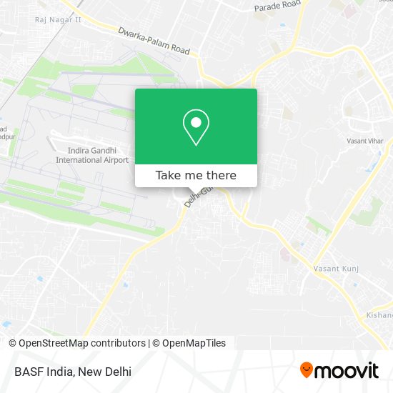 BASF India map