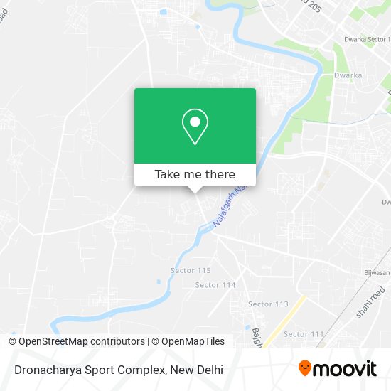 Dronacharya Sport Complex map