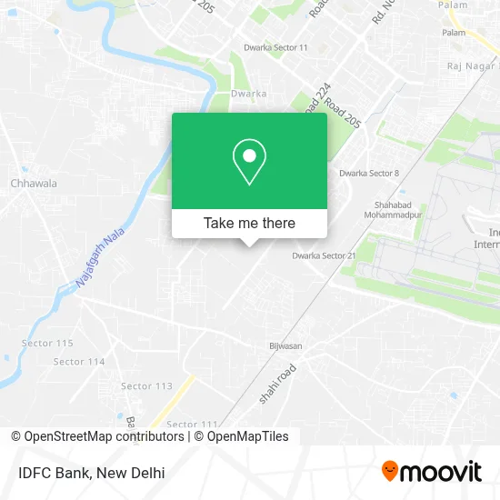 Idfc Bank map