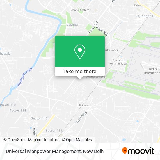 Universal Manpower Management map