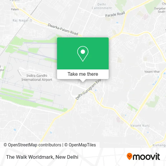 The Walk Worldmark map