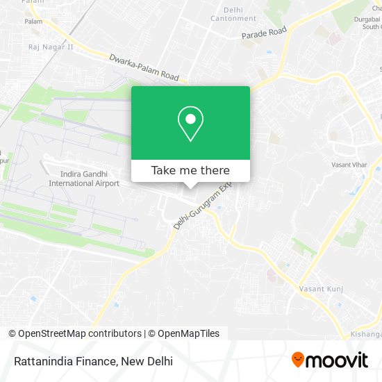 Rattanindia Finance map