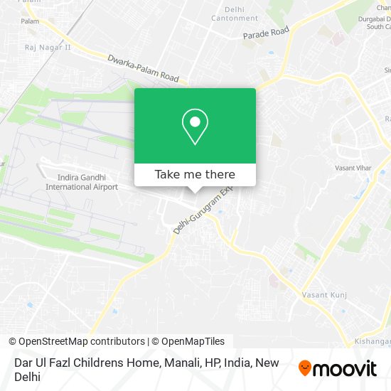 Dar Ul Fazl Childrens Home, Manali, HP, India map