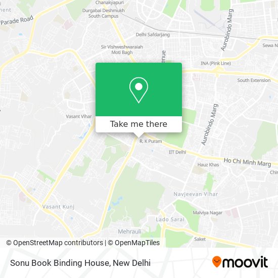 Sonu Book Binding House map