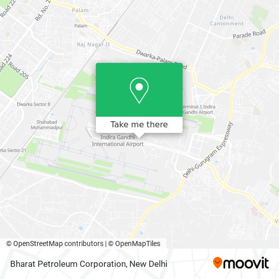 Bharat Petroleum Corporation map