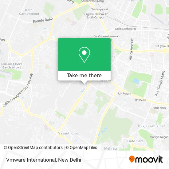 Vmware International map