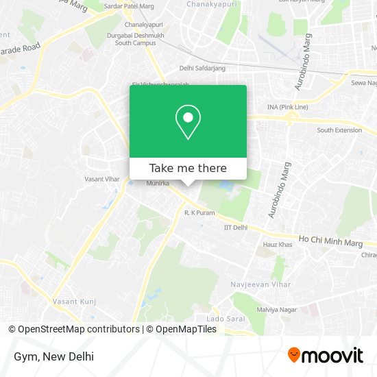 Gym map