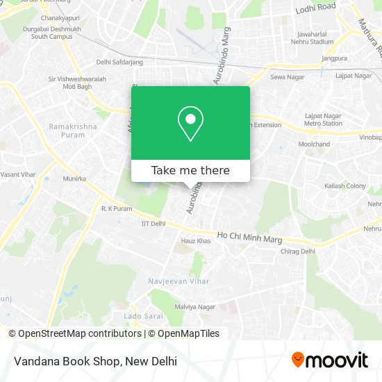 Vandana Book Shop map