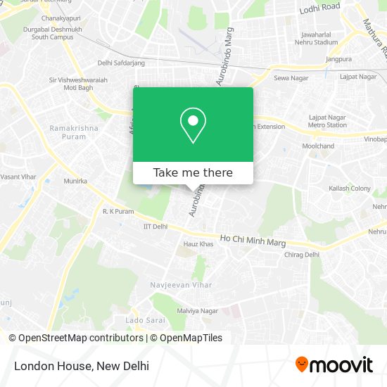 London House map