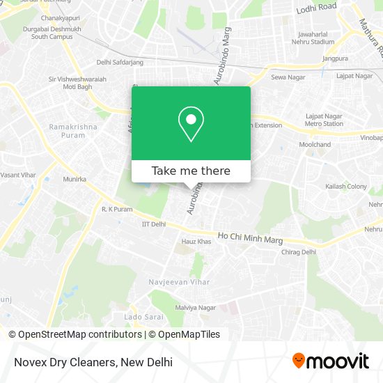 Novex Dry Cleaners map