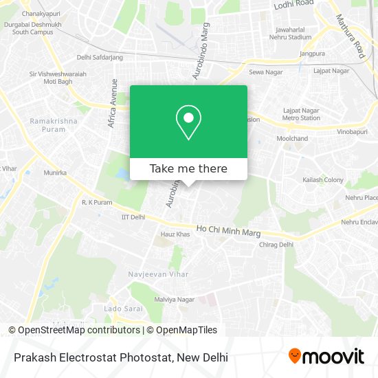 Prakash Electrostat Photostat map