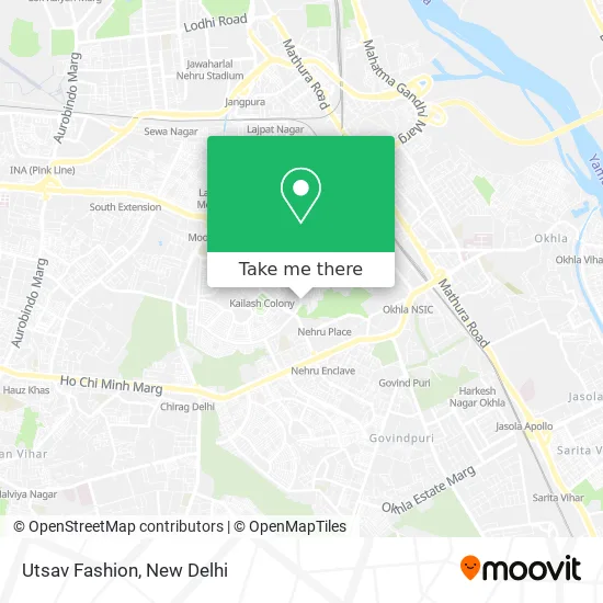 Utsav Fashion map