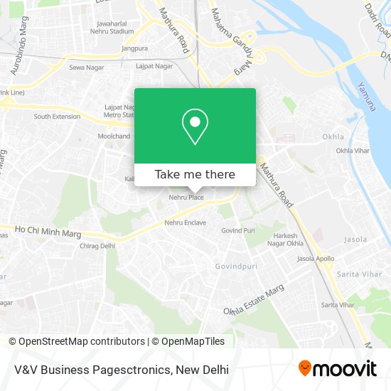 V&V Business Pagesctronics map
