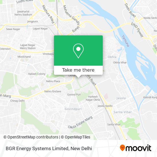 BGR Energy Systems Limited map